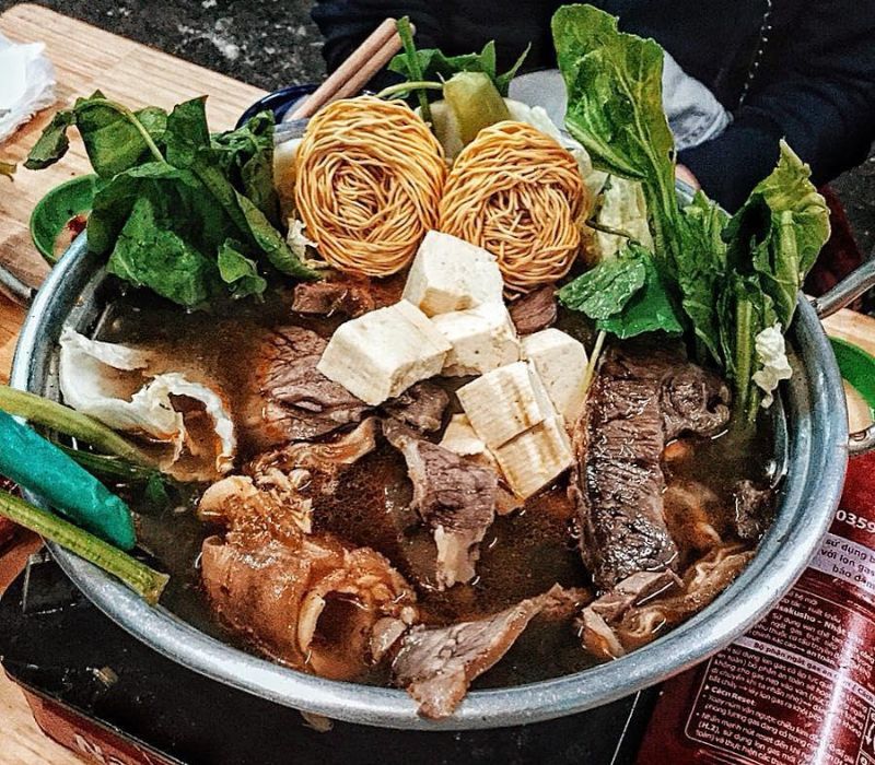 Top 8+ famous delicious Ba Toa beef hot pot restaurants in Dalat 2