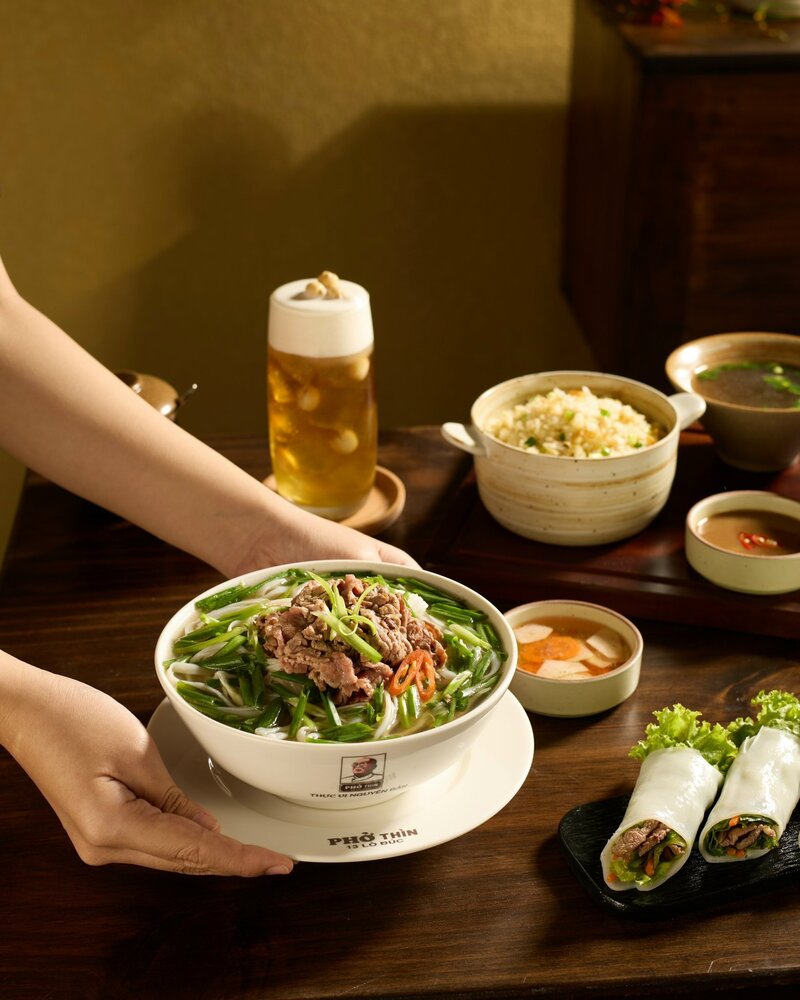 Pho Thin Lo Duc and Pho Thin Bo Ho, attractive names in the capital's pho village 3