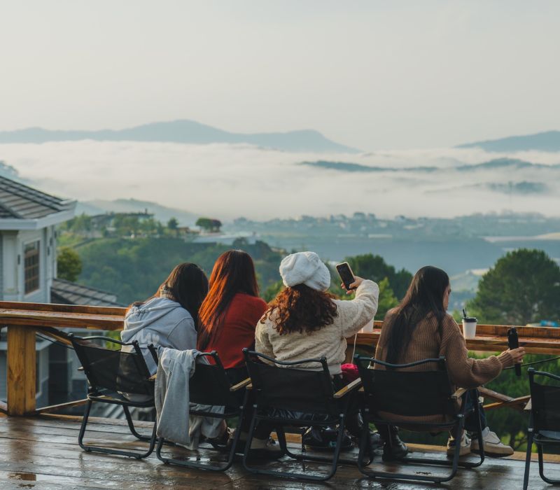 On Cloudy Hill Da Lat Coffee, a healing place in the middle of the pine forest 6
