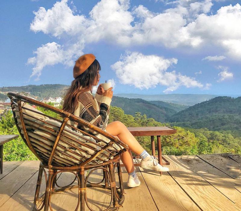 Da Lat Lake in the Clouds Cafe: Review AZ experience of cloud hunting and virtual living 5