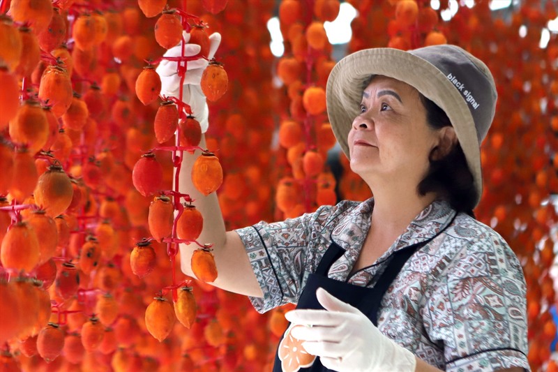 Dalat wind-hanging persimmon: A nostalgic specialty gift of the land of dreams 4