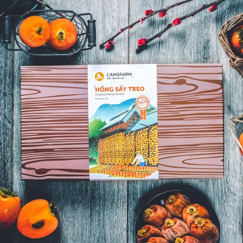 Dalat wind-hanging persimmon: A nostalgic specialty gift of the land of dreams 5