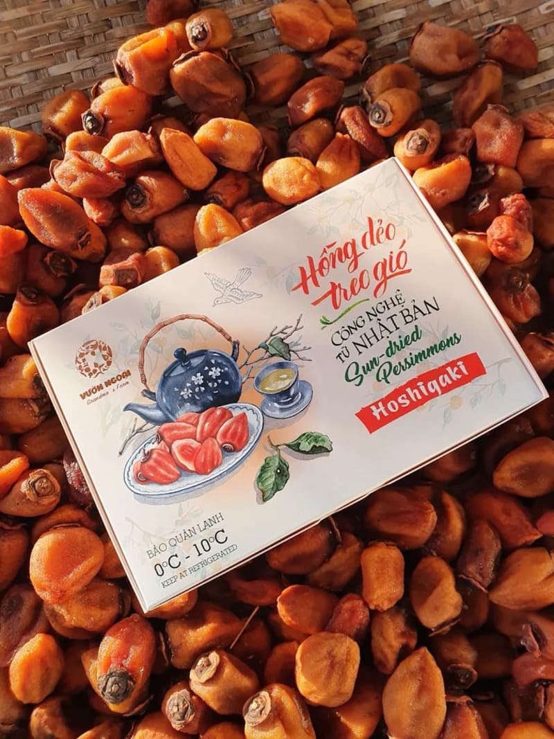 Da Lat wind-hanging persimmon: Specialty gifts full of nostalgia for the land of dreams 9