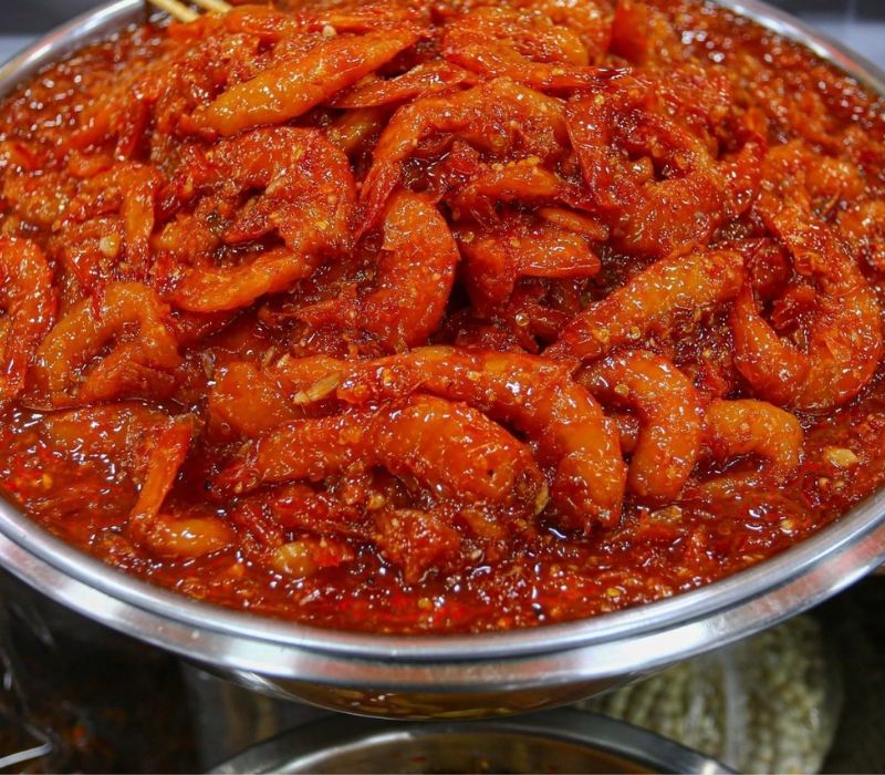 Hue sour shrimp: Famous royal specialty 3