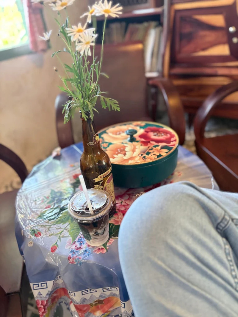 Ca Phao Coffee Shop in the corner of old Saigon in the heart of Thao Dien 8