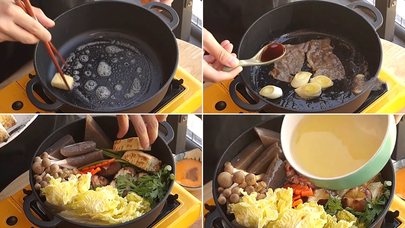 Sukiyaki Hot Pot: The essence of Japanese cuisine in each tender slice of beef 6